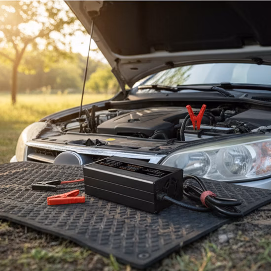 Cargador de batería portátil de 500W para batería de litio de coche de golf 12v 24v 48v