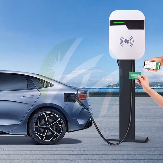 Cargador de coche eléctrico 22kw 32A para estación de carga EV con RFID